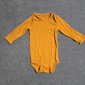 Kyte Baby Long Sleeve Bodysuit - 3-6mo - Marigold